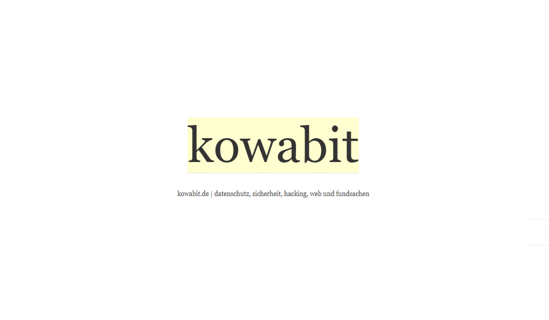 Kowabit: Trutzbox Review