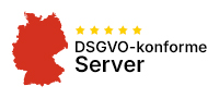 Banner: DSGVO konforme Server