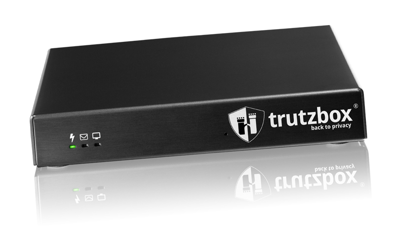 Ansicht der Trutzbox, Privacy-Box aus Deutschland